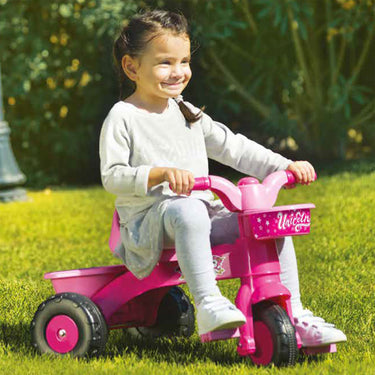 dolu unicorn my first trike with parent handle